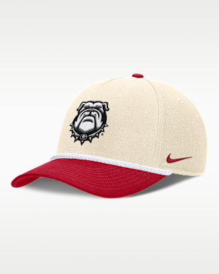Женские  Georgia Primetime Rope 2-Tone Rise Nike College Adjustable Hat