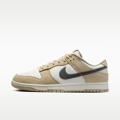 Nike Dunk Low in Desert Khaki / Summit White / Medium Ash