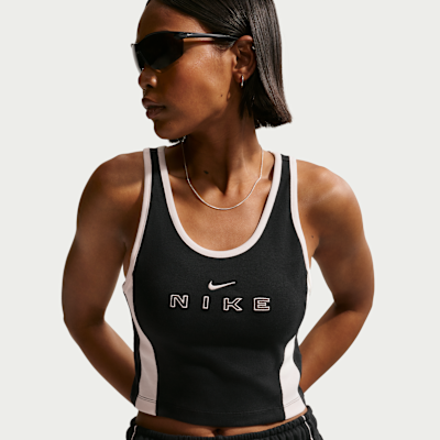 Nike Sportswear Sıkı Kesimli Grafikli Kadın Atleti