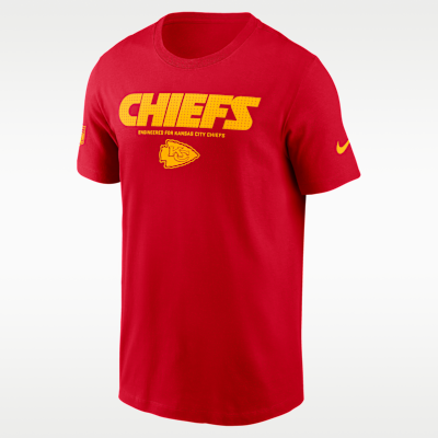 Kansas City Chiefs Sideline Team Issue Men's Nike Dri-FIT NFL T-Shirt
