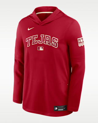 Мужские  Texas Rangers City Connect Nike Dri-FIT MLB Long-Sleeve Hooded Top