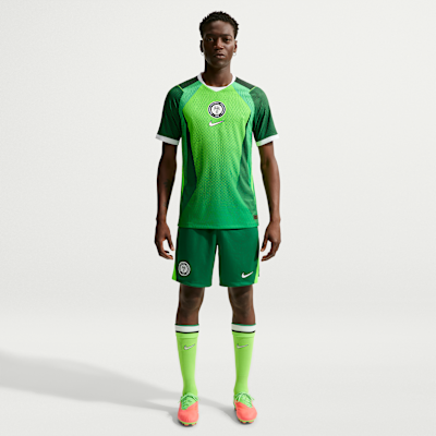 Nike Nijerya 2026 Maç İç Saha Nike Aero-FIT Orijinal Erkek Futbol Forması görsel 4