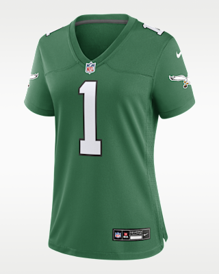 Женские джерси Jalen Hurts Philadelphia Eagles Nike NFL Game Football Jersey для футбола