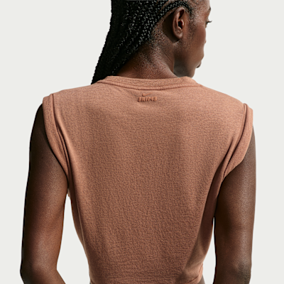 Топ женский Nike Skims Performance Cotton Blend Cropped Twist Tank Top, фото 2