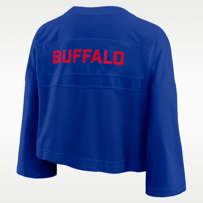 Buffalo Bills Wide Receiver Jersey Fashion Women's Nike Dri-FIT NFL Cropped Top