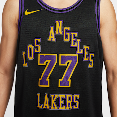 Los Angeles Lakers City Edition Nike Dri-FIT NBA Swingman-drakt til herre