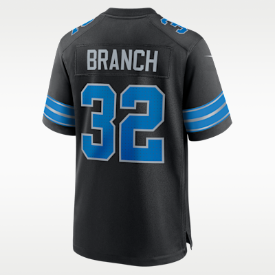Brian Branch Detroit Lions Jersey de fútbol americano Nike de la NFL Game para hombre
