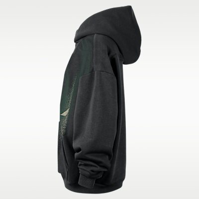 Nike Milwaukee Bucks Standard Issue Fleece Kapüşonlu Erkek Basketbol Üstü görsel 3
