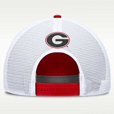 Georgia On-Field Rise Men's Nike College Trucker Adjustable Hat