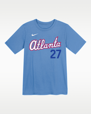 Детская футболка Austin Riley Atlanta Braves City Connect Little Kids' Nike MLB