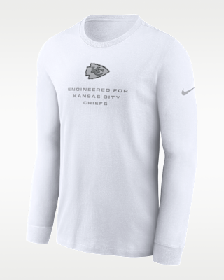 Мужская футболка Kansas City Chiefs Team Issue Nike Dri-FIT NFL Long-Sleeve