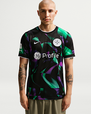 Мужские джерси Racing Louisville FC Stadium Away Nike Dri-FIT NWSL Replica Jersey