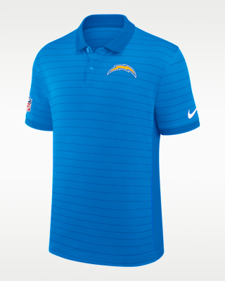 Мужские  Los Angeles Chargers Sideline Victory Stripe Nike Dri-FIT NFL Polo
