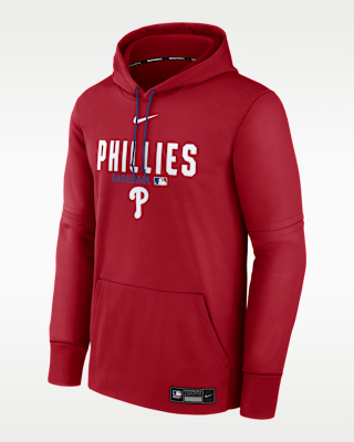 Мужское худи Philadelphia Phillies Authentic Collection Nike Therma MLB Pullover Hoodie
