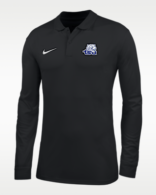 Мужские Nike College (Tennessee State University) Dri-FIT Long-Sleeve Polo