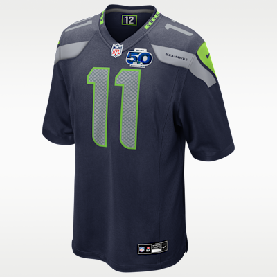 Jaxon Smith-Njigba Seattle Seahawks 50th Anniversary Men's Nike NFL Game Jersey