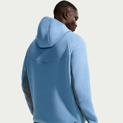 Nike Tech Fleece Windrunner Tam Boy Fermuarlı Erkek Ceketi görsel 7