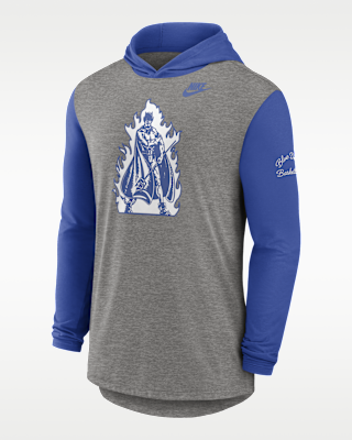 Мужская футболка Duke Campus Legacy Nike Dri-FIT College Long-Sleeve Hooded