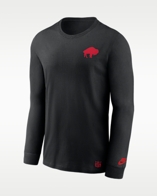 Мужская футболка Buffalo Bills Double Rewind Nike Dri-FIT NFL Long-Sleeve