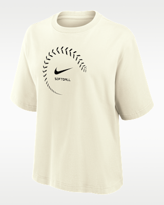 Женская футболка Nike Swoosh Softball Boxy