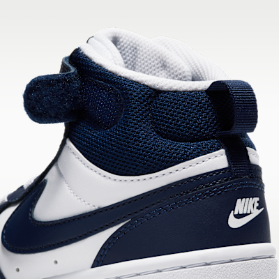 Tenis para niños de preescolar Nike Court Borough Mid 2