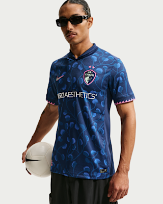 Мужские джерси North Carolina Courage Stadium Away Nike Dri-FIT NWSL Replica Jersey