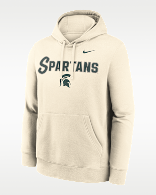 Мужское худи Michigan State Primetime Club Nike College Pullover Hoodie