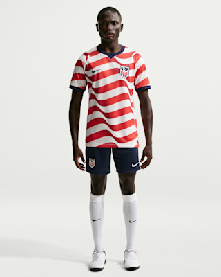 Мужские шорты USMNT 2026 Stadium Home Nike Dri-FIT Soccer Replica Shorts