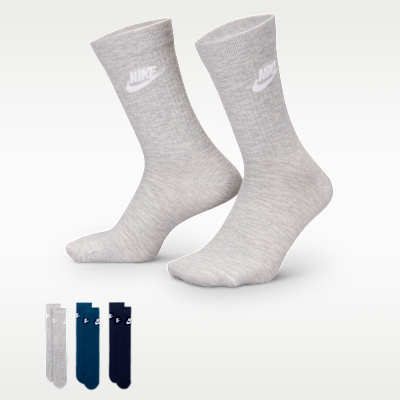 Nike Sportswear Everyday Essential Crew Socks (3 Pairs)