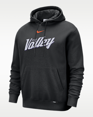 Мужское худи Phoenix Suns City Edition Nike Basketball Club Pull-Over Hoodie для баскетбола