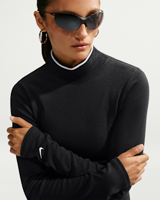 Женские тайтсы Nike Sportswear Tight Long-Sleeve Mock-Neck Top