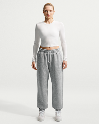 Женские  Nike Sportswear Phoenix Fleece High-Waisted Oversized Sweatpants