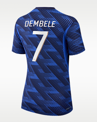 Женские джерси Ousmane Dembélé France National Team 2026 Match Home Nike Dri-FIT ADV Soccer Jersey