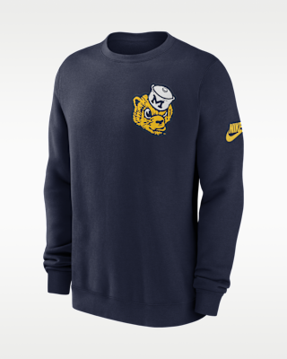 Мужские  Michigan Legacy Nike College Pullover Crew