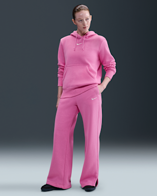 Женские  Nike Sportswear Phoenix Fleece High-Waisted Wide-Leg Pants