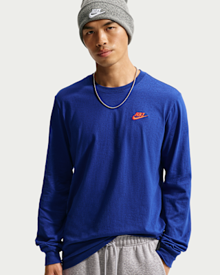 Мужская футболка Nike Sportswear Club Long-Sleeve