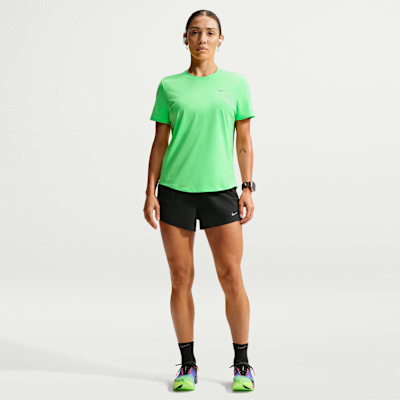 Nike Swift Dri-FIT Kısa Kollu Kadın Koşu Üstü görsel 4