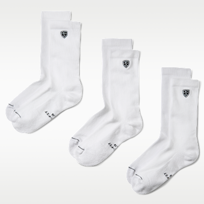 Nike Everyday Elevated Golf Crew Çorap (3 Çift)
