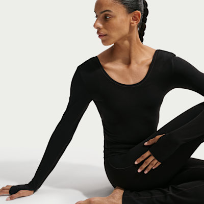 Nike Zenvy Women's Dri-FIT Long-Sleeve Top