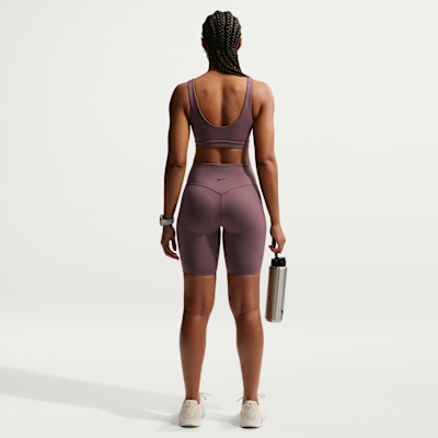 Nike Universa Women's High-Waisted 8" Biker Shorts with No Front Seam