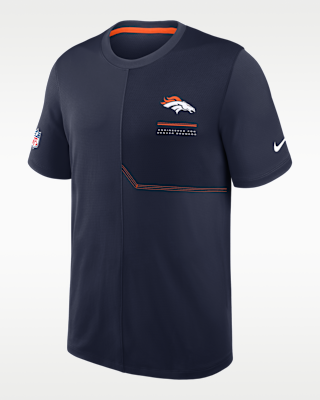 Мужские  Denver Broncos Sideline Coach Nike Dri-FIT NFL Top