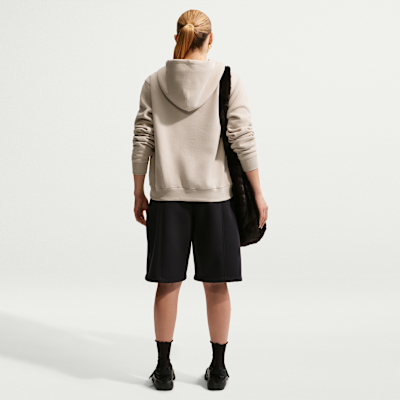 Nike Studio Fleece Orta Kalınlıkta Fermuarlı Kapüşonlu Kadın Sweatshirt'ü görsel 5
