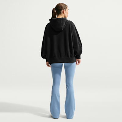 Nike One Therma-FIT Bol Kesimli Kapüşonlu Kadın Sweatshirt'ü görsel 5