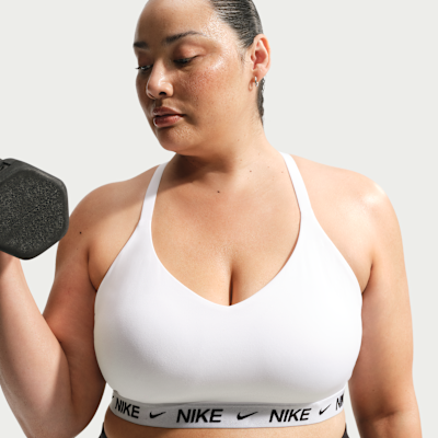 Nike Indy Hafif Destekli Pedli Ayarlanabilir Kadın Spor Sütyeni (Büyük Beden)