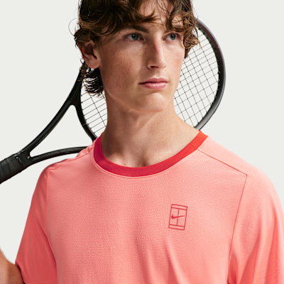 NikeCourt Advantage Dri-FIT Erkek Tenis Üstü görsel 3