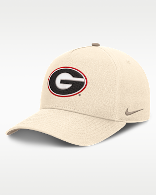 Мужские Georgia Origin of Speed Rise Nike Dri-FIT College A-Frame Adjustable Hat