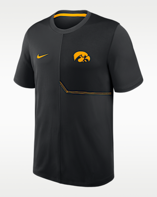 Мужские  Iowa Sideline Coach Nike Dri-FIT College Top