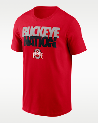 Мужская футболка Ohio State Campus Local Madness Nike College