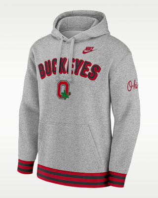 Мужское худи Ohio State Legacy Retro Men’s Nike College Pullover Hoodie