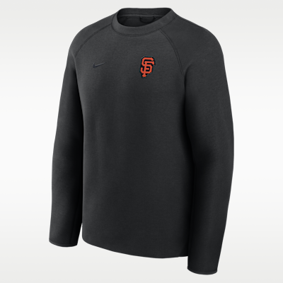 San Francisco Giants Tech Fleece Men's Nike MLB Pullover Crew